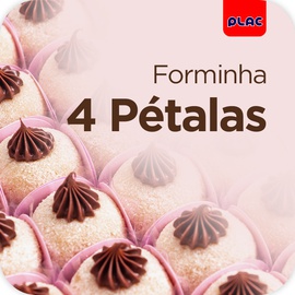 Forminha para Doces | 4 Pétalas