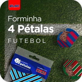 Forminha para Doces | 4 Pétalas Futebol